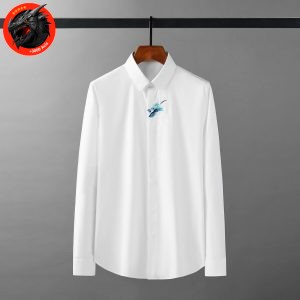 chemise homme brodée