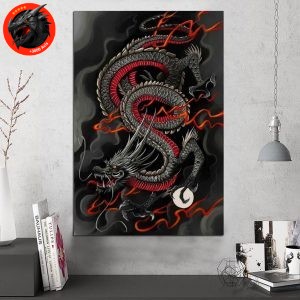 tableau dragon asiatique